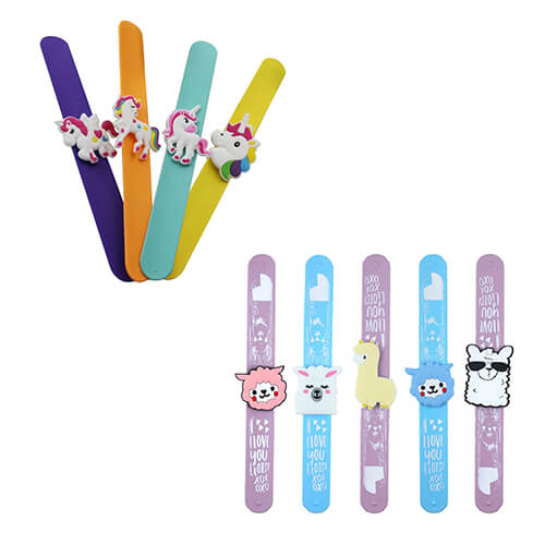 Slap Band w/ Removable Badge (1pc Random Style)