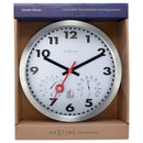 NeXtime Arabic Outdoor Wall Clock 35cm (White)