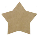 5-Point Star Craftwood Wooden Coaster