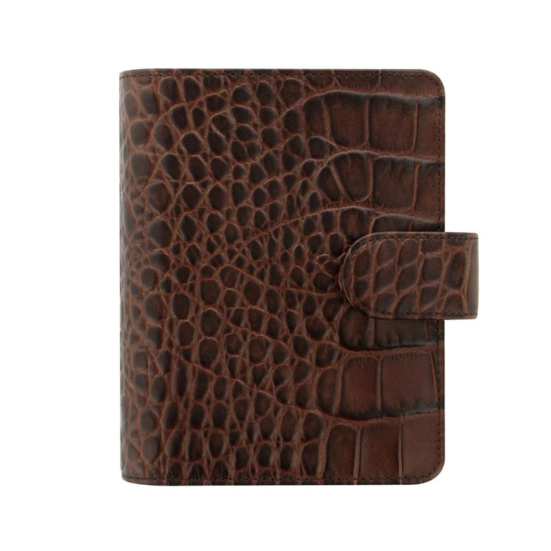 Filofax Classic Pocket Croc Organiser