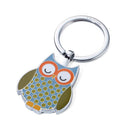 Troika Owl Keyring Multicolored