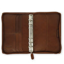 Filofax Lockwood Personal Zip Organiser (Cognac)