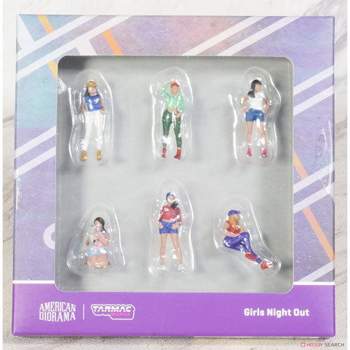 Tarmac Girls Night Out 1/64 Scale Figure Set