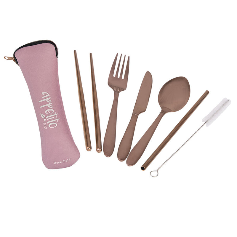 Appetito S/Steel Traveller's Cutlery Set
