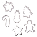 R&M Christmas Mini Wreath Cookie Cutter (Set of 6)