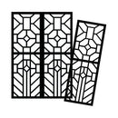 Cardboard Stained Glass Frames 20pcs