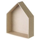 Papier Mache House 12pk