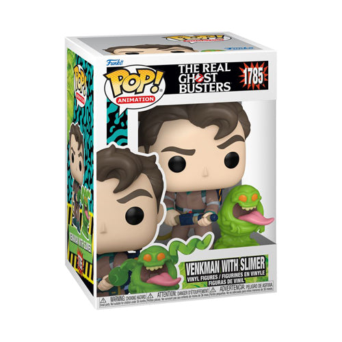 The Real Ghostbusters (TV'86) Venkman w/Slimer Pop! Vinyl