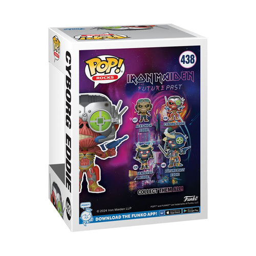 Iron Maiden Cyborg Eddie Pop! Vinyl