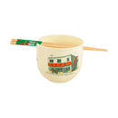 Sakamoto Days The Legendary Hitman Ramen Bowl w/ Chopsticks