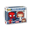Marvel Comics Spider-Man & MJ Pop! Vinyl 2-Pack