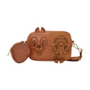 Chip 'n' Dale Corduroy Sling Crossbody Bag with Coin Bag