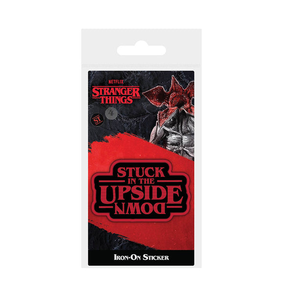 Stranger Things Upside Down Emboridery Iron-On Patch