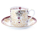 Charlie Bear Cup & Saucer Set: Always Room for One More