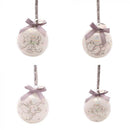 Disney 100 Love Christmas Baubles (Set of 4)