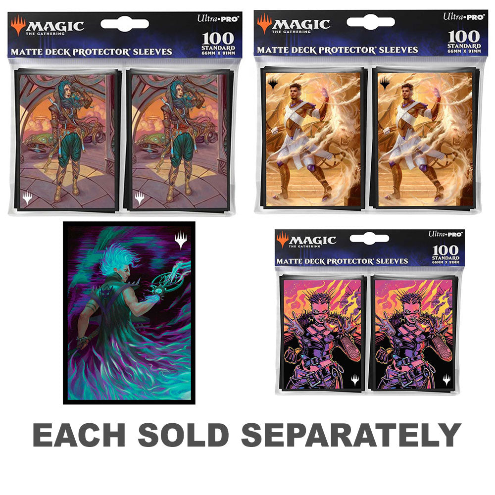 Ultra Pro MtG 2025 Aetherdrift Borderless Racer Card Sleeves 100pcs ...
