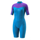 Girls' Superstretch Springsuit 2mm (Blue/Purple)