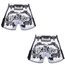 Morgan White Dragon Muay Thai Shorts