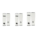 Morgan Elastic Shin and Instep Protectors (White)