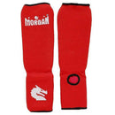 Morgan Elastic Shin and Instep Protectors (Red)