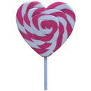 Candy Showcase Mega Swirl Heart Pops