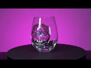 Contemporary Stemless Wine Glass