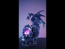 Ice Dragon with Fiery LED Crystal Ball