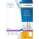 Herma File Spine Labels A4 25pc (White)