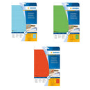 Herma Removable Coloured Labels A4 20pc (105x42.3mm)