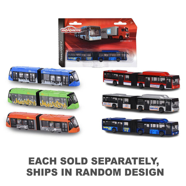 Majorette Siemens Avenio Tram and Man Bus
