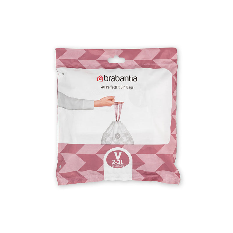 Brabantia PerfectFit Dispenser Pack with 40 Bags