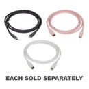 Silicone USB Type-C to Lightning MFi Cable 1.2m