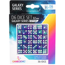 Gamegenic Galaxy Series D6 Dice Set 12mm (36pcs)