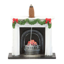 Christmas Fireplace Backflow Resin Incense Burner