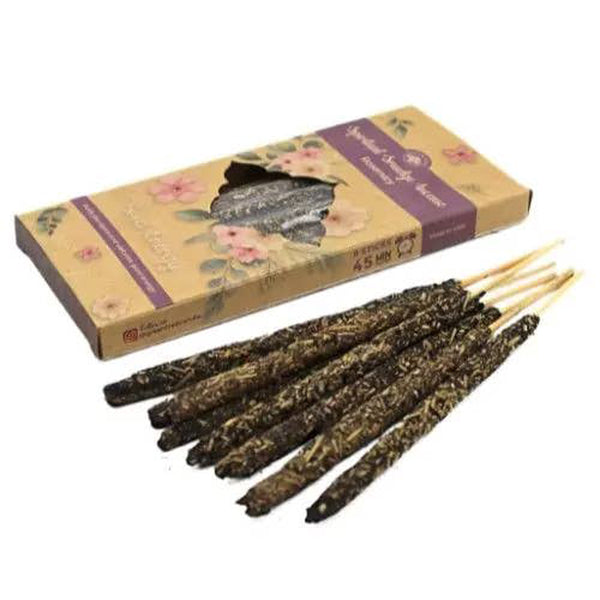 Rosemary for Good Energy Smudge Incense 8 Short Sticks