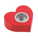 Red Heart MDF Taper Candle Holder