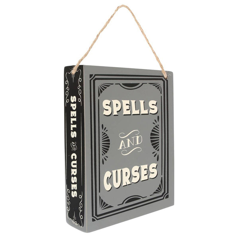 Spells and Curses MDF Hanging Sign
