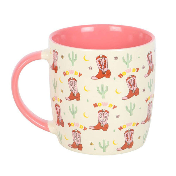 Howdy Cowby Print Mug