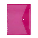 Marbig A4 Binder Pocket with Button Closure