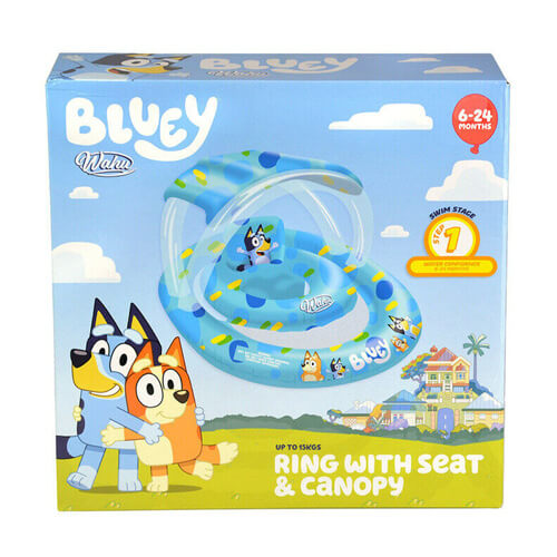 Wahu Bluey Ring with Seat & Canopy 15kgs