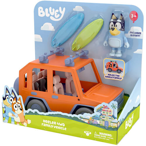 Bluey Series 2 Heeler 4WD Family Vehicle Toy