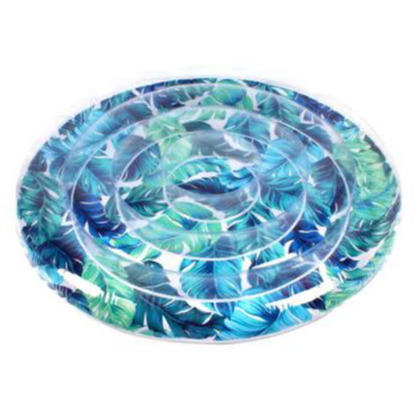 Tropical Leaf Pattern Pool Float 131cm