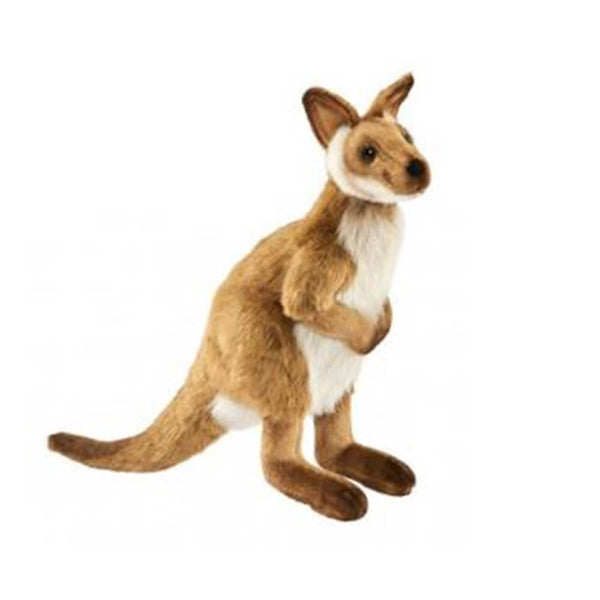 Wallaby Stuffed Animal (36cm H)