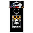 Top Gear Yellow and Black Keyring