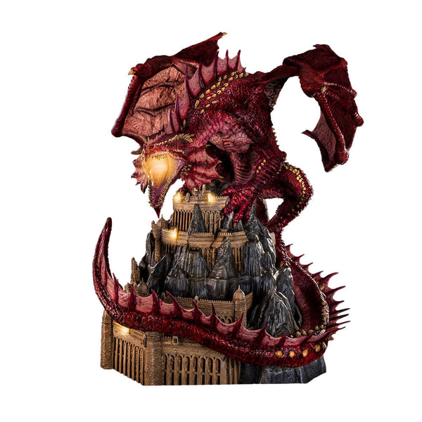 Dungeons & Dragons Klauth Red Dragon Statue