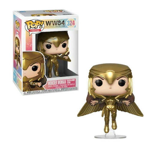 Wonder Woman 1984 Gold Flying Pose Pop! Vinyl