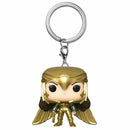 Wonder Woman 1984 Gold Power Pose Pocket Pop! Keychain