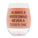 Say What Wine Glass