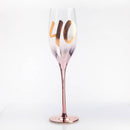 Birthday Blush Champagne Glass
