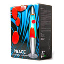 Black-Red-Blue Peace Motion Lamp